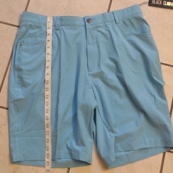 NWT Black Clover JP2 Short Live Lucky Light Blue Golf  size 36 - Picture 8 of 11